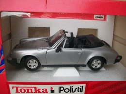 POLISTIL - PORSCHE 911  SPIDER  AVEC SA  BOITE   Scala 1/25 - Polistil