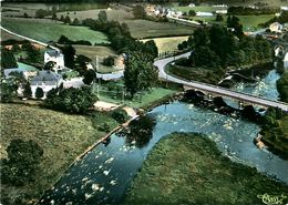 Cpm FLORENVILLE - LACUISINE SUR SEMOIS - Vue Aérienne - Le Pont Et Le Carrefour - Florenville