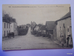 ST JULIEN DE VOUVANTES-Vue Générale Prise De La Route De La Chapelle Glain - Saint Julien De Vouvantes