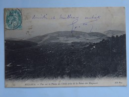 C.P.A. : ALGERIE : MILIANA : Vue Sur La Plaine Du Chélif Prise De La Pointe Des Blagueurs, Timbre En 1905 - Andere Städte