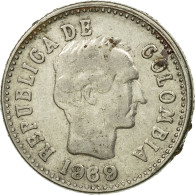 Monnaie, Colombie, 10 Centavos, 1969, TTB, Nickel Clad Steel, KM:226 - Colombia