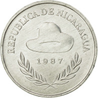 Monnaie, Nicaragua, 25 Centavos, 1987, TTB, Aluminium, KM:57 - Nicaragua