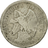 Monnaie, Chile, 20 Centavos, 1922, B+, Copper-nickel, KM:167.1 - Chili