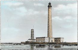 Gatteville (Manche), Le Phare - Tampon "Société Sauvetage Des Naufragés" - Edition Le Goubey - Carte Non Circulée - Fari