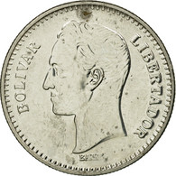 Monnaie, Venezuela, 25 Centimos, 1989, TTB, Nickel Clad Steel, KM:50a - Venezuela