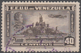 VENEZUELA    SCOTT NO. C139   USED     YEAR  1940 - Venezuela