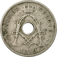 Monnaie, Belgique, 5 Centimes, 1910, TTB, Copper-nickel, KM:67 - 5 Cents