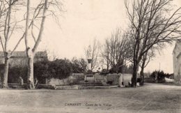 CPA   84   CAMARET---COURS DE LA VIERGE---1916 - Camaret Sur Aigues