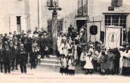 S662 - Cpa 09 Oust - Vierge Miraculeuse Du Pouech, Procession Au 08 Septembre 1922 - Oust