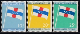 Netherlands Antilles 1959 - The 5th Anniversary Of The New Constitution: Flag - Mi 99-101 ** MNH - Francobolli