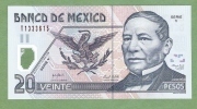 MEXICO  P116f   20 PESOS  29.3.2006  Serie Y UNC. - Mexique