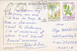 St Lucia The Pitons 1994 Nice Stamps - Santa Lucía