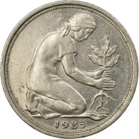 Monnaie, République Fédérale Allemande, 50 Pfennig, 1983, Stuttgart, TTB - 50 Pfennig
