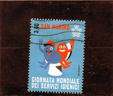 2015 San Marino - Giornata Mondiale Servizi Igienici - Gebraucht