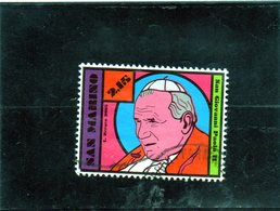 2015 San Marino - Papa San Giovanni Paolo II - Usati