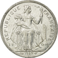 Monnaie, French Polynesia, 2 Francs, 1989, Paris, TTB, Aluminium, KM:10 - Polynésie Française