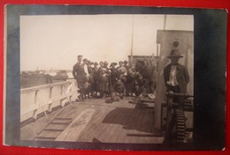 DONAU DAMPFER - SEAFARERS AND FAMILIES , ORIGINAL PHOTO - Other & Unclassified