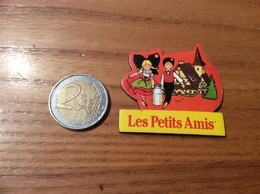 Magnet "Les Petits Amis" (fromage, Munster, Alsace) Type 1 - Magnets