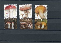 ISRAEL 2002.MUSHROOMS M.1675/77 CTO. - Used Stamps (with Tabs)