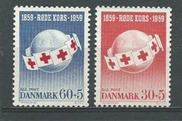 DANEMARK: **, N°YT 383 Et 384, Série , TB - Nuevos