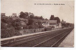 Le Cellier : Montée Du Bourg (Rails De Chemin De Fer, Train) - Le Cellier