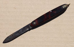 Petit Couteau Ancien Une Lame - Knives/Swords