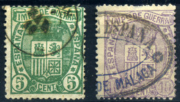 España Nº 154/55. Año 1875 - Used Stamps