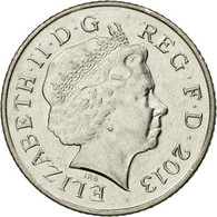 Monnaie, Grande-Bretagne, 10 Pence, 2013, TTB, Nickel Plated Steel - 10 Pence & 10 New Pence