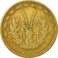 Monnaie, West African States, 25 Francs, 1971, Paris, TB, Aluminum-Bronze, KM:5 - Ivory Coast