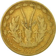 Monnaie, West African States, 25 Francs, 1971, Paris, TB, Aluminum-Bronze, KM:5 - Côte-d'Ivoire