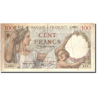 France, 100 Francs, 100 F 1939-1942 ''Sully'', 1940, 1940-01-25, TB - 100 F 1939-1942 ''Sully''