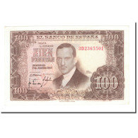 Billet, Espagne, 100 Pesetas, 1955, 1953-04-07, KM:145a, SPL - 100 Pesetas