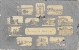 Souvenir De Villevert (Neuville-sur-Saône, Albigny, Rhône) - Multivues, Gare, Ecoles, Quais... - Edition Dussaud - Souvenir De...