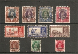 BAHRAIN 1938 - 1941 VALUES TO 10R BETWEEN SG 21 AND SG 35 FINE USED VERY HIGH CATALOGUE VALUE!!! - Bahrain (...-1965)