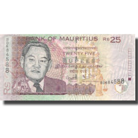 Billet, Mauritius, 25 Rupees, 2006, 2006, KM:42, TTB - Mauritius