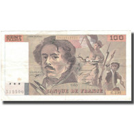 France, 100 Francs, 1993, 1993, TTB, KM:154g - 100 F 1978-1995 ''Delacroix''
