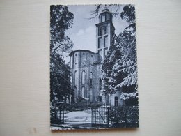1958 - Imola - Chiesa Di S. Domenico - Abside E Campanile  Cartolina Storica Originale Firmata Dal Grande Angelo Banzola - Imola