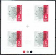 Denmark 2014. Queen Margrethe II.  Michel 1805 X 4 MNH.  With Markings. - Ungebraucht