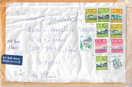 Hongkong Cover To Portugal - Covers & Documents