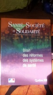 Santé, Société Et Solidarité N° 2 - Bilan Des Réformes Des Systèmes De Santé - Medicina & Salute