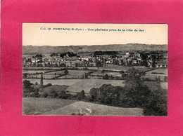 64 Pyrénées Atlantiques, Pontacq, Vue Générale Prise De La Côte De Ger, (Carrache) - Pontacq