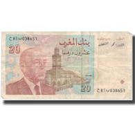 Billet, Maroc, 20 Dirhams, 1996, 1996, KM:67a, TB - Morocco