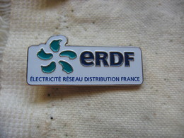 Pin's ERDF, (Electricité Reseau Distribution France) - EDF GDF