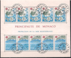 Cept 1986 Monaco Yvertnr Bloc 34 (°)  Oblitéré Used Cote 15,50 € - 1986