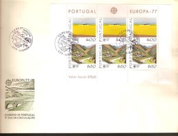 Cept 1977 Portugal Yvertn° Bloc 20 (°) FDC Oblitéré Used Cote 45 Euro - 1977