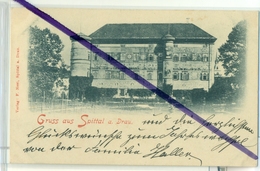 Gruss Aus Spittal A. Drau, 1899, Schloss Portia, Porcia, Spittal An Der Drau, Great Condition With Stamp And Postmark - Spittal An Der Drau