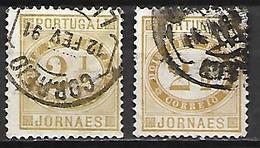 PORTUGAL    -    1876.    Y&T N° 50 Oblitérés.  Nuances - Autres & Non Classés