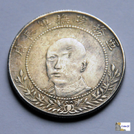 China - Yunnan Province - 50 Cents - 1917 - FALSE - Counterfeits