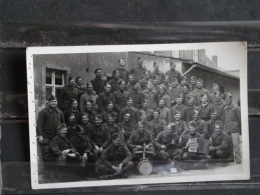 F09 Guerre 1939-45 - Carte Photo Stalag IX - Abwehr - Gepruft - Kurt Rudel - Grand Groupe - Weltkrieg 1939-45