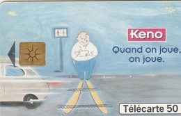 CARTE TELEPHONE FRANCE TELECOM  - 50  - KENO - Spiele